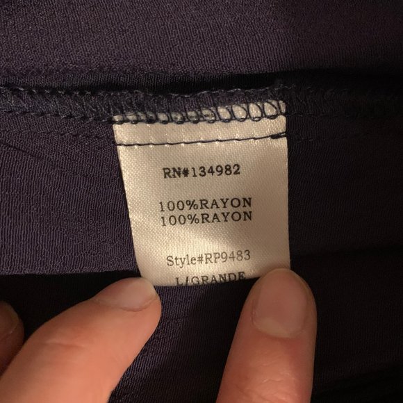 Shellsea High Waisted Front Tie Blue Shorts - Picture 5 of 6